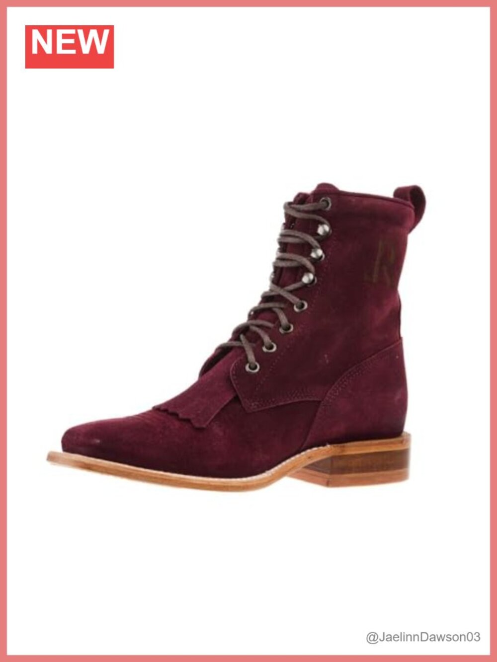 Roughout Leather Pull-On Boots, Block Heel, Calf High, Memory Foam Insole
